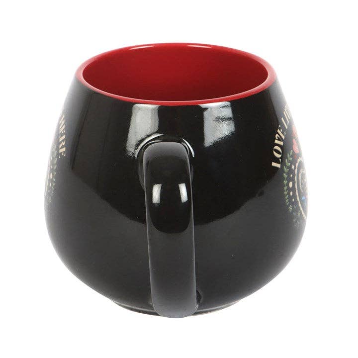 Tazza Folk Heart "L'amore abita qui"
