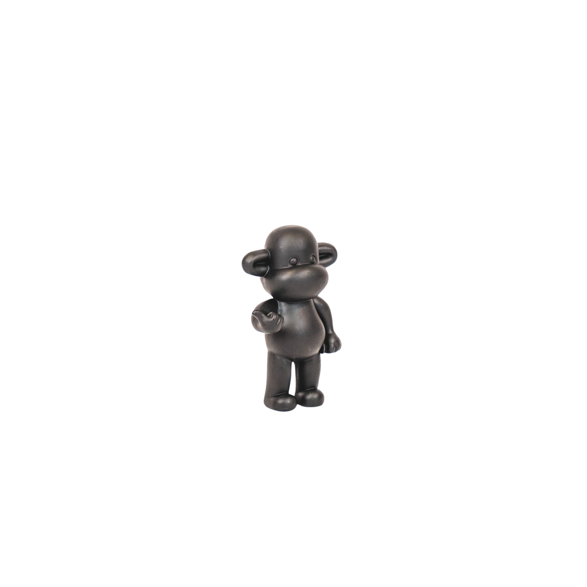 Statuetta Scimmia Hang Loose "La Leggenda" - Nero S