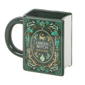 Green Witch Book Mug "Book of Spells"