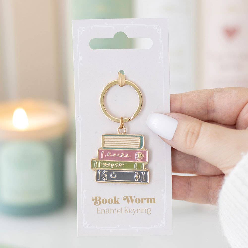 Portachiavi Libri "Book Worm"