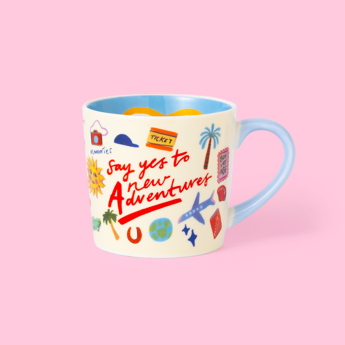 Adventure Mug "Say yes to new Adventures!"