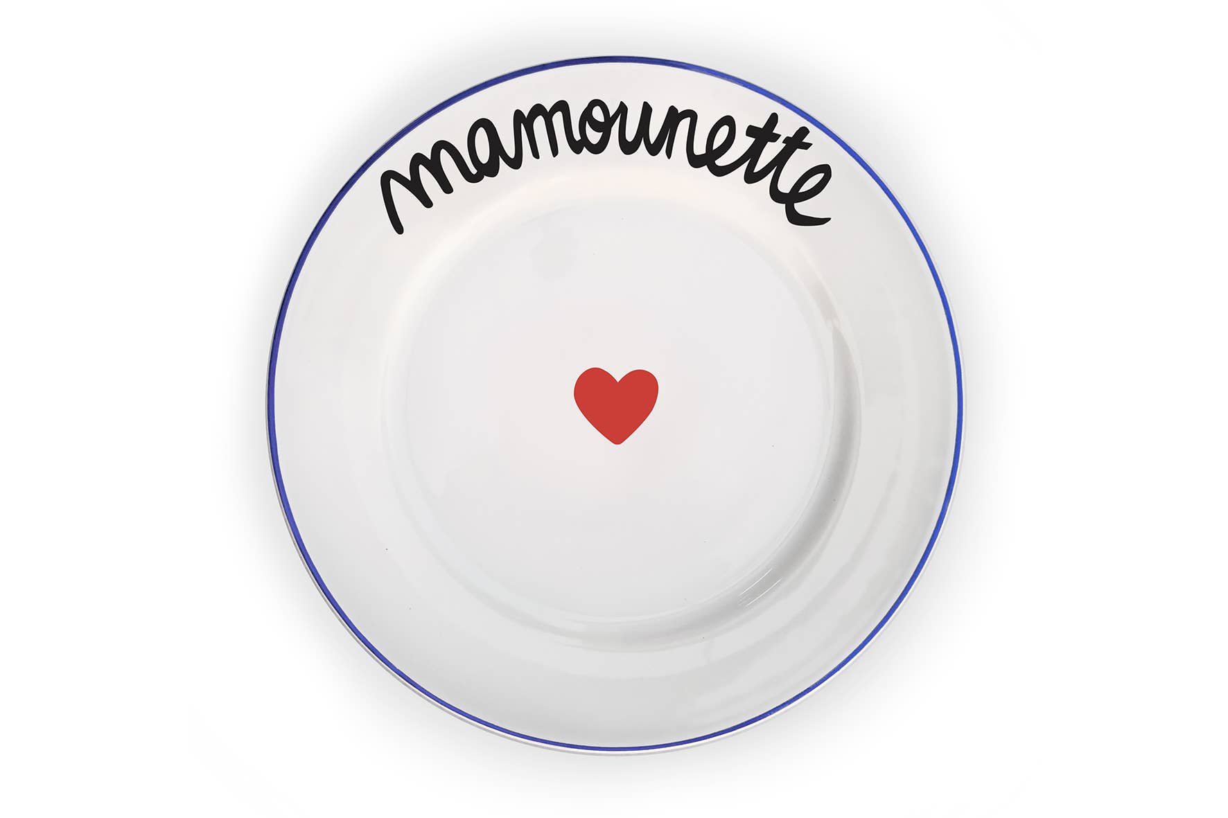 Assiette LA FAMILLE S'ÉCLATE - Mamounette