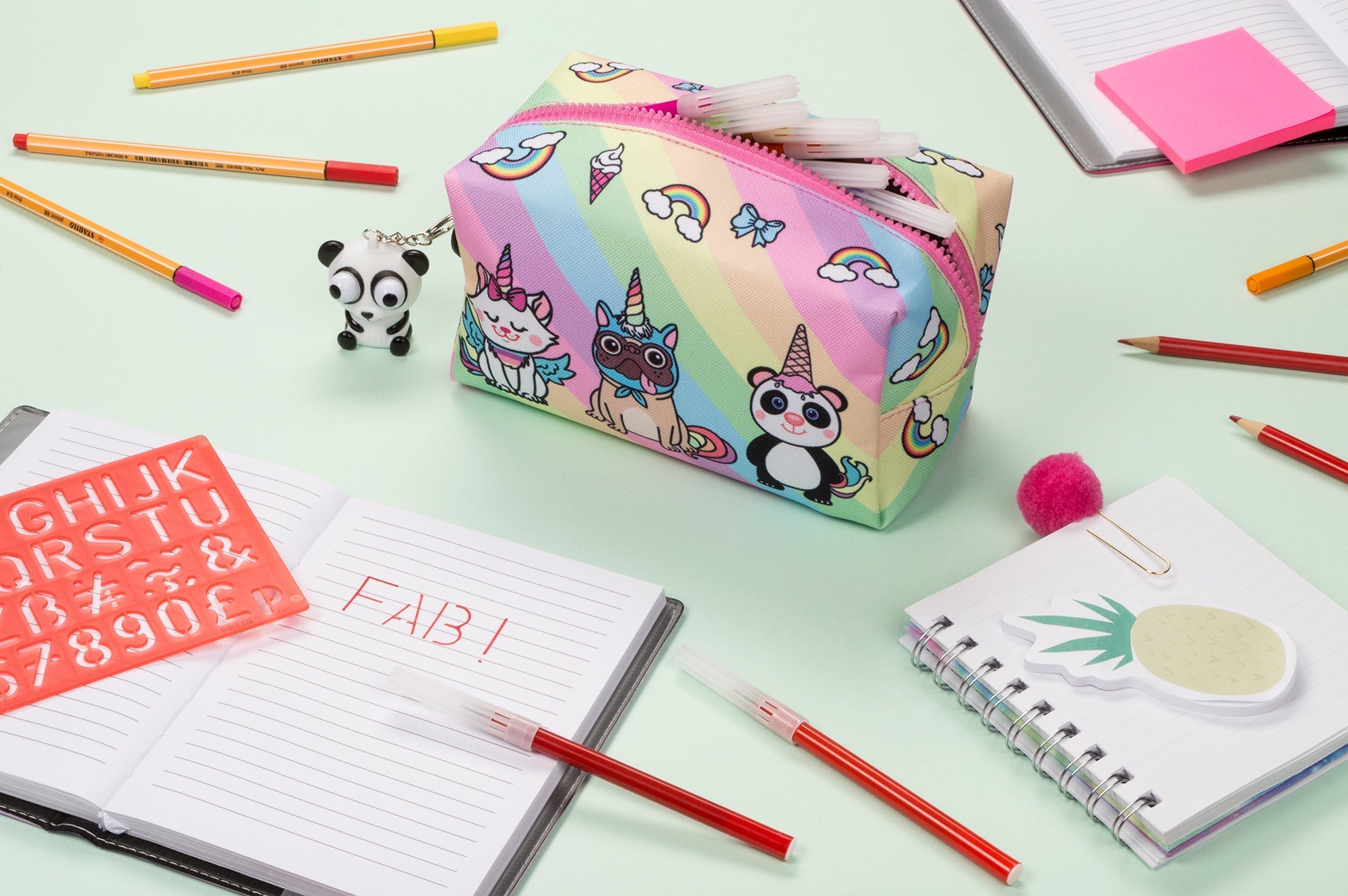 Trousse scolaire – licorne Team