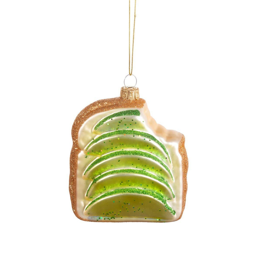 Boule de Noël Tartine à l'avocat