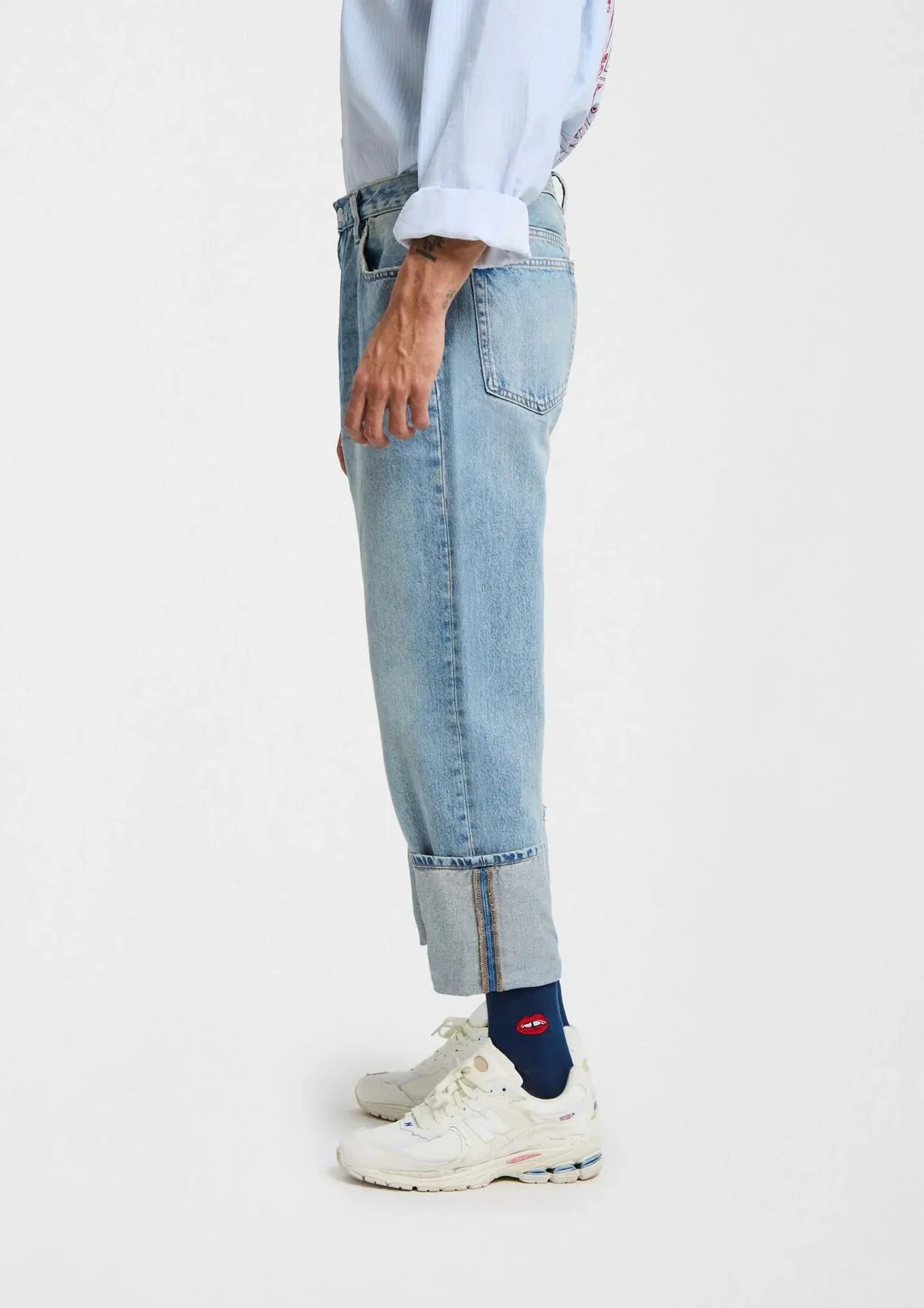 Chaussettes brodées BeLips