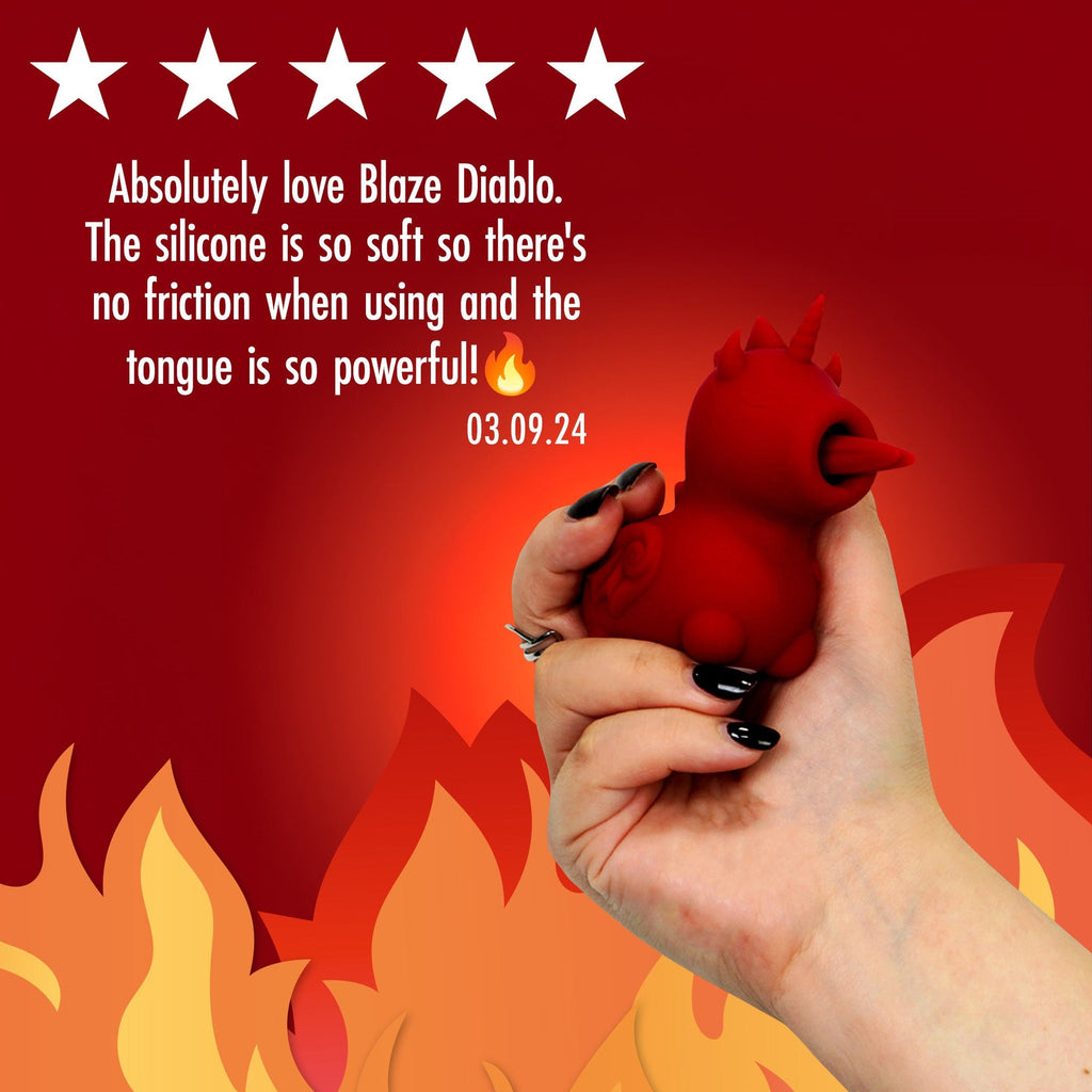 Blaze Diablo Swishing Tongue Vibrator
