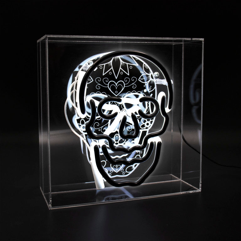 Néon Skull Locomocean | Boutique d'objets cadeaux designs 
