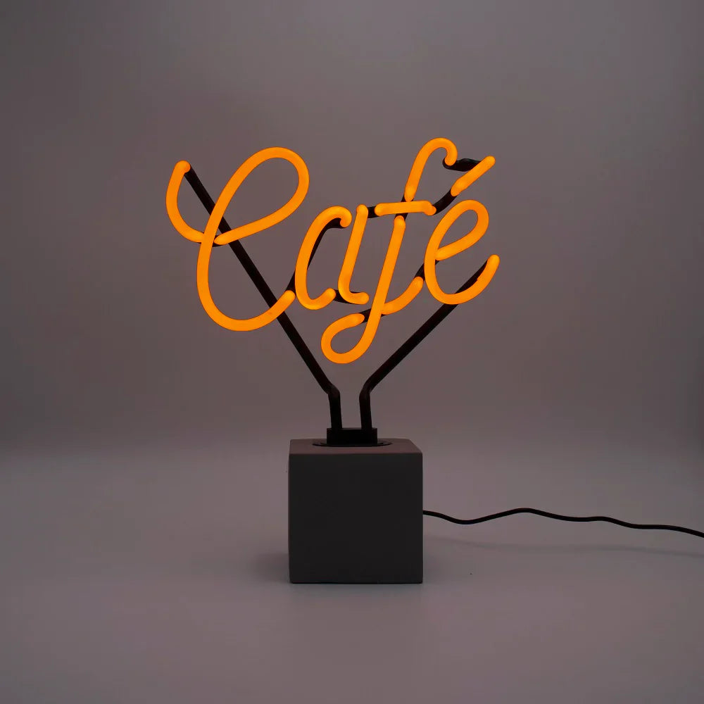 Lampada neon Café