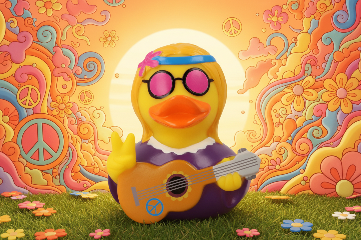 Anatra Donna Hippie
