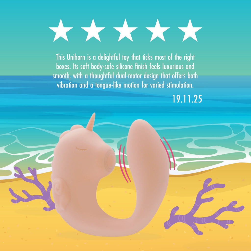 Coral Throb Clitoral & G Spot Vibrator