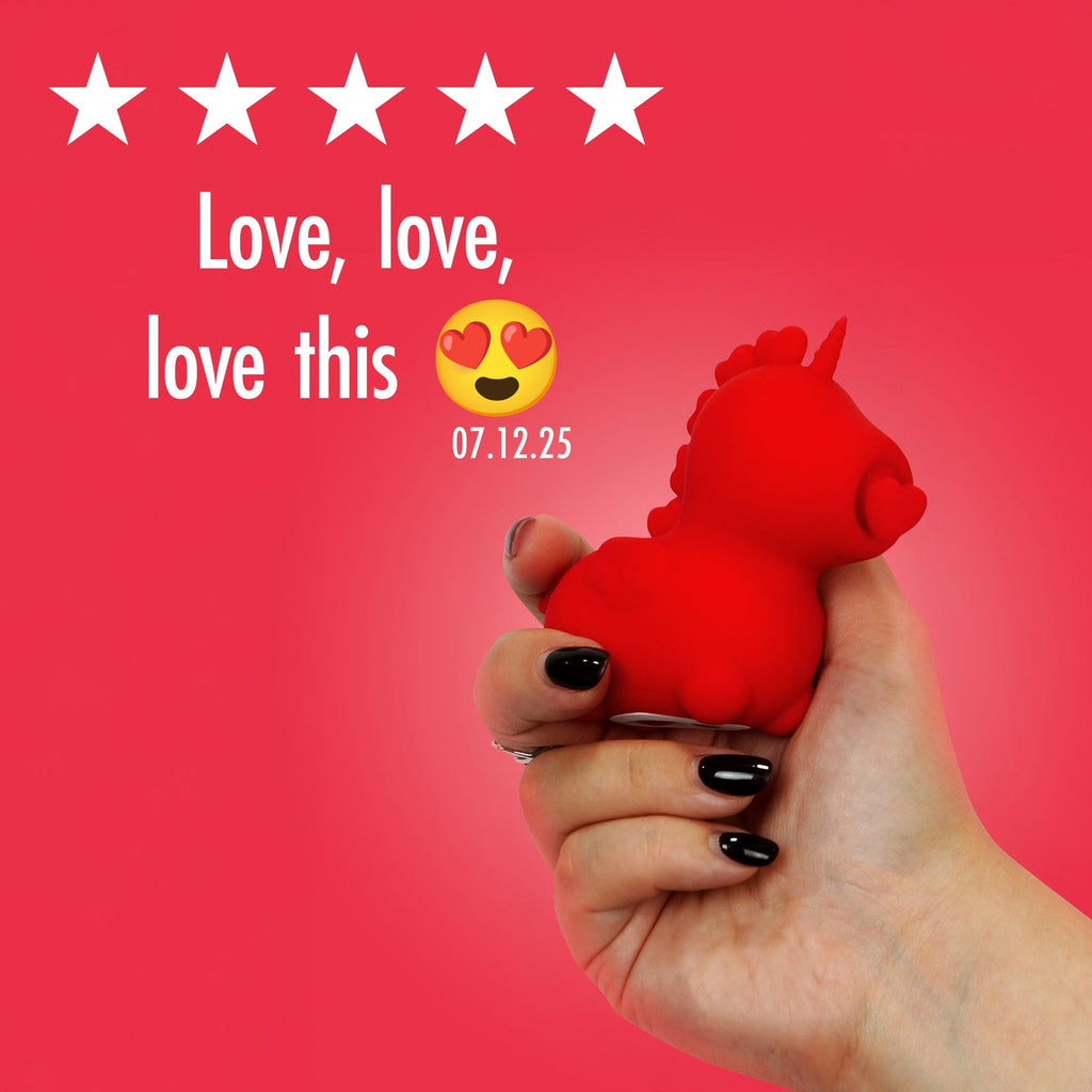 Cupid's Beau Heart Tongued Vibrator
