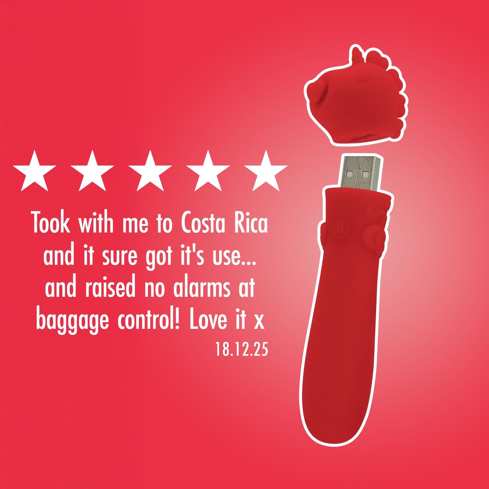 Cupid's Beau USB Bullet Vibrator