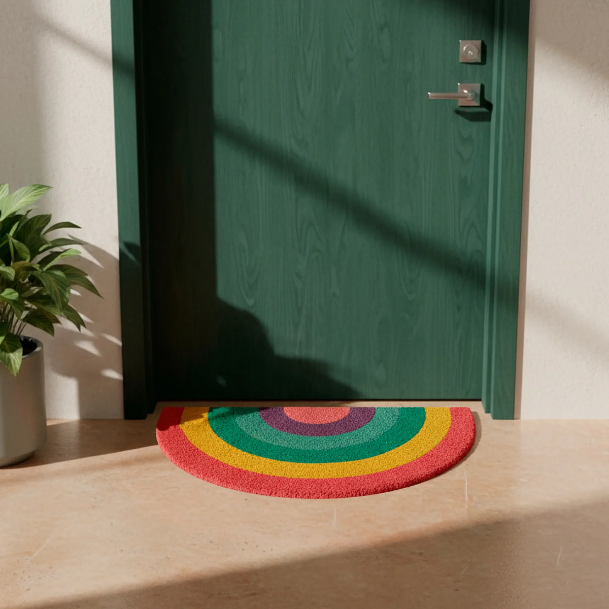 Paillasson « arc-en-ciel » Multicolore – Fisura – vue 2