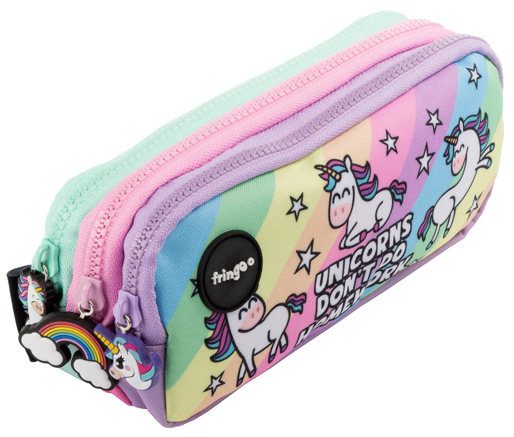 Trousse scolaire – licorne & Homework