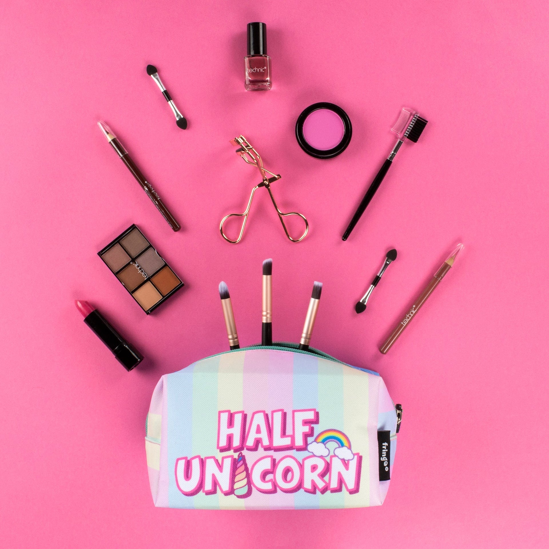 Trousse Half & Half Sirène/Licorne
