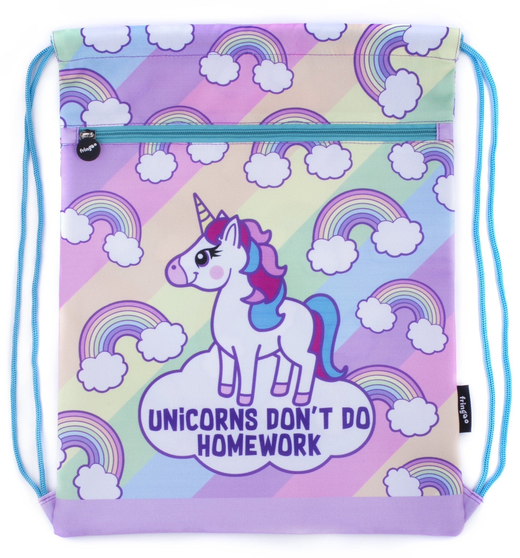 Sac à cordon – licorne Homework