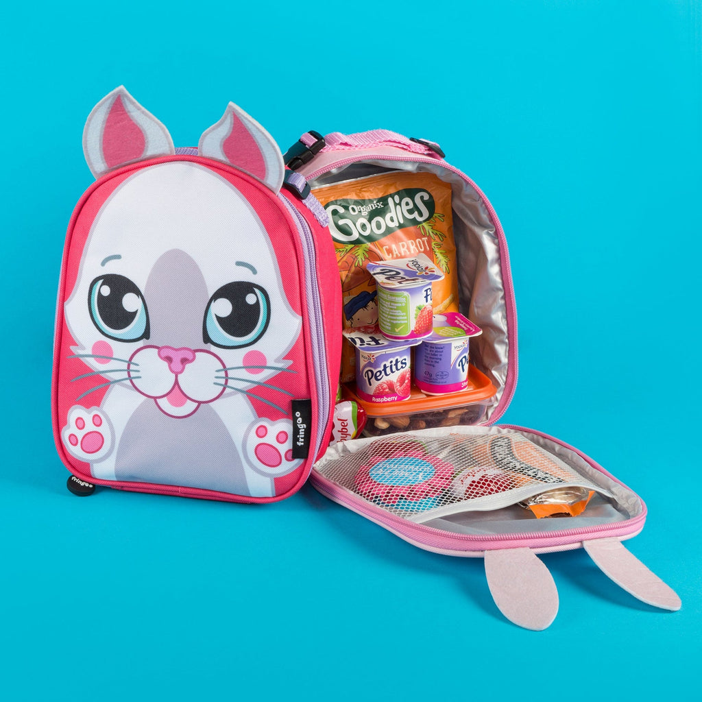 Sac repas – rose chat