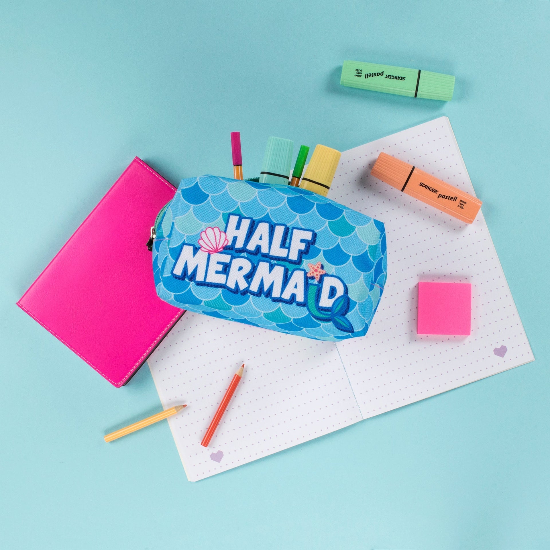 Trousse Half & Half Sirène/Licorne