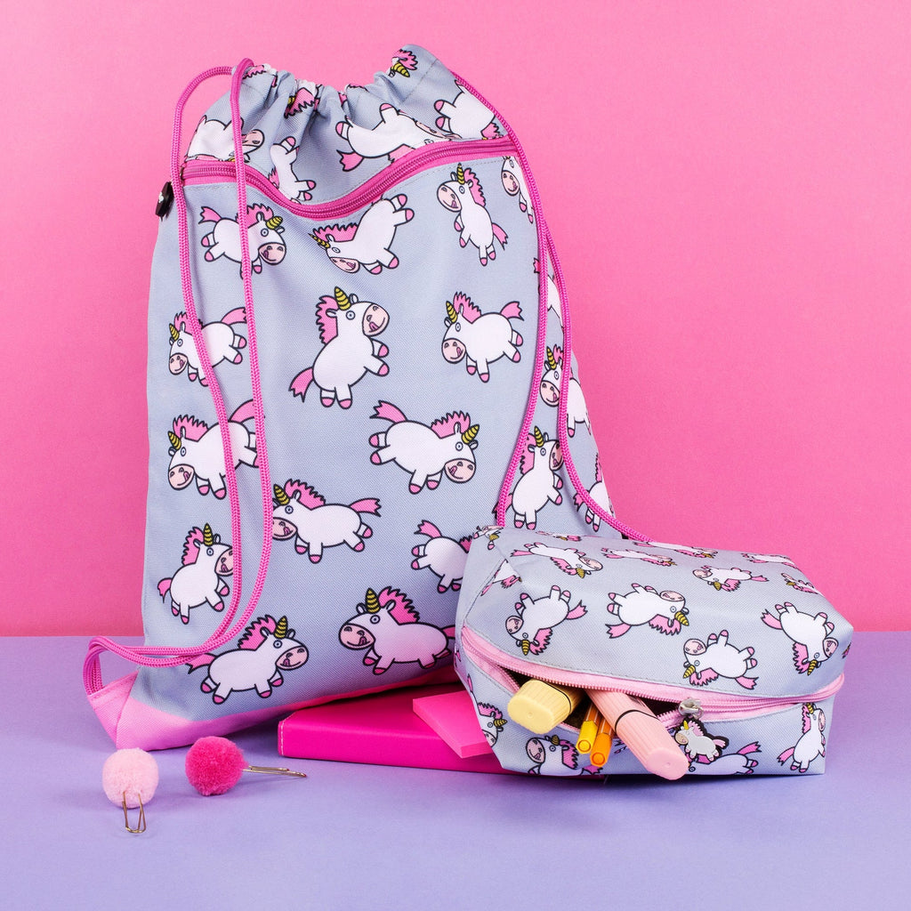 Sac à cordon – Chubby licorne