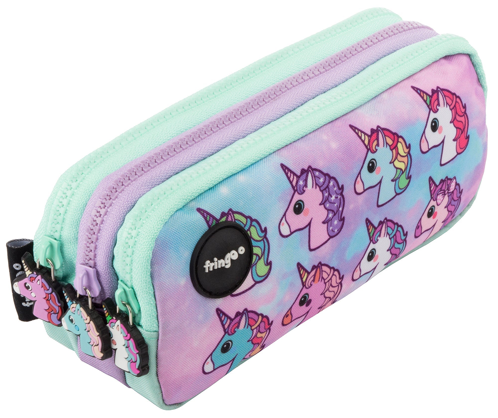 Trousse scolaire – Pastel licorne