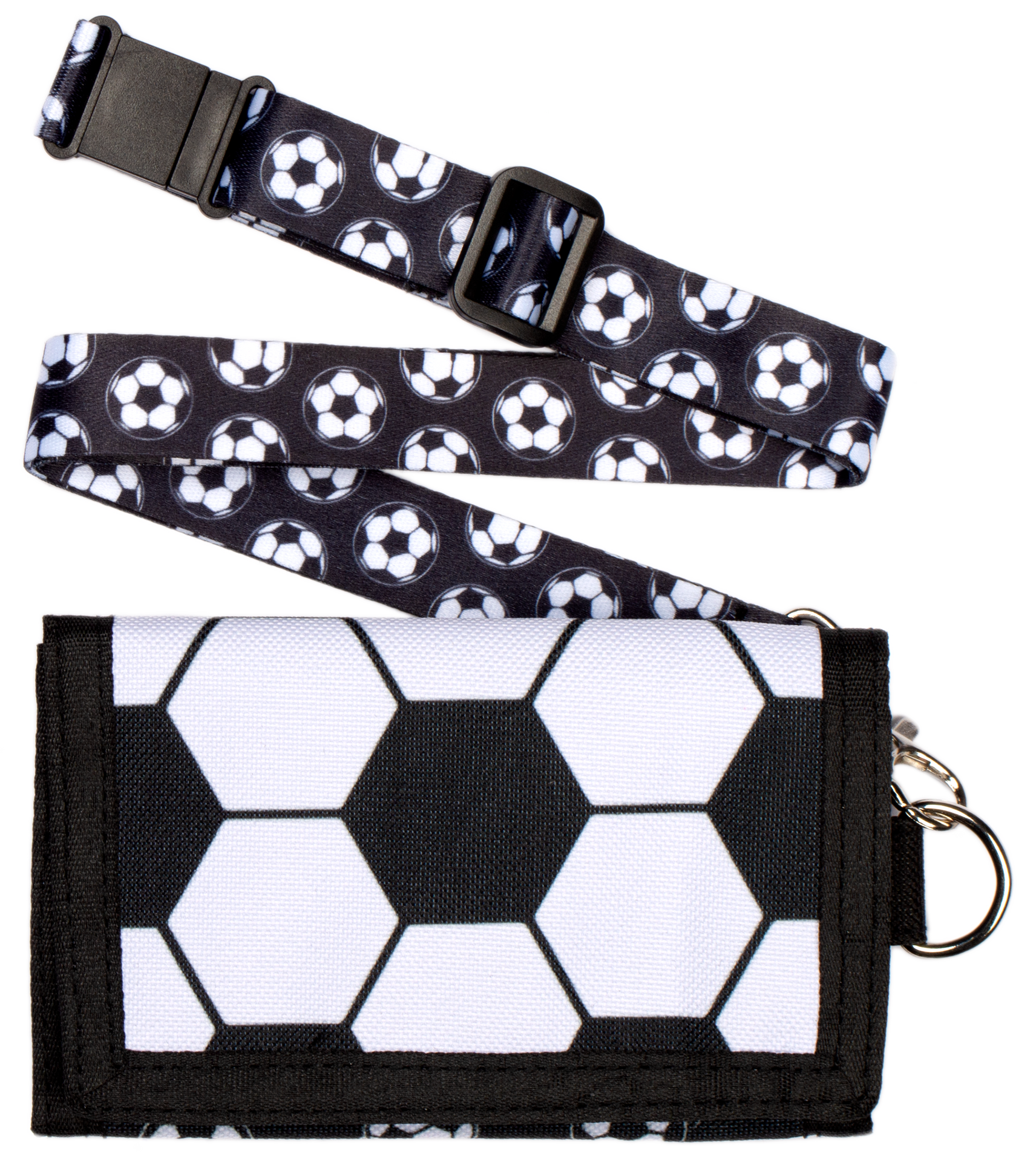 Portefeuille – football noir