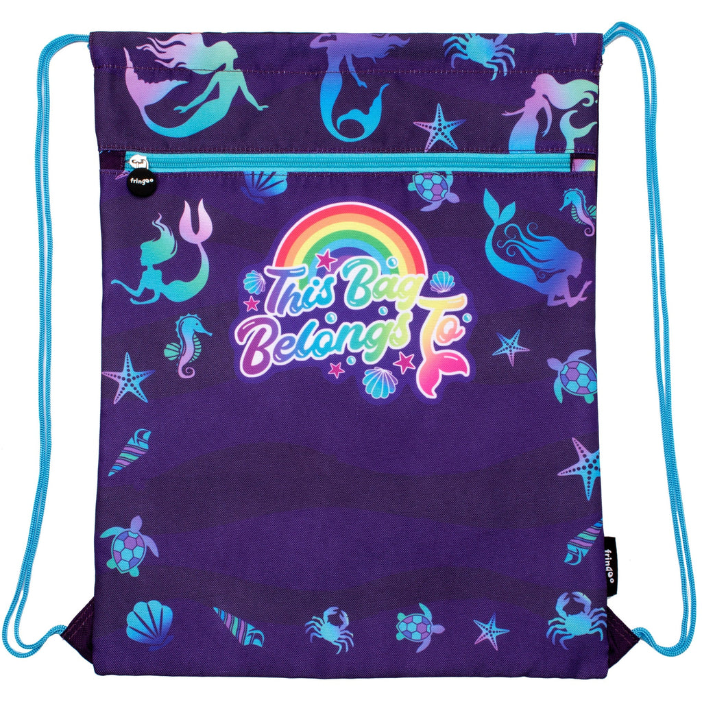 Sac à cordon – violet sirène