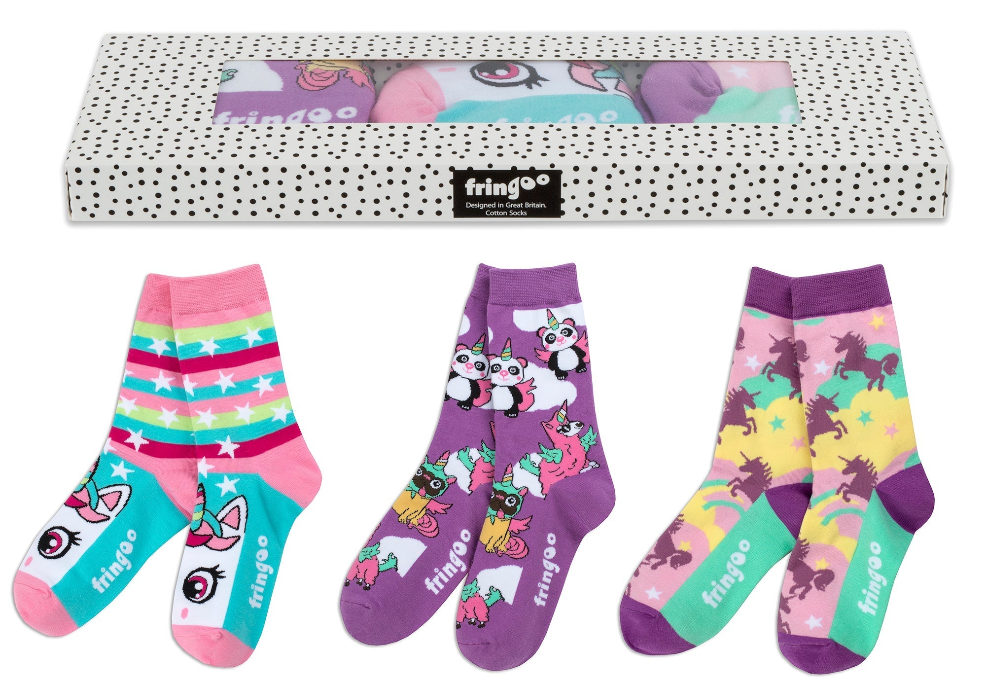 Chaussettes – licorne Theme Gift Box
