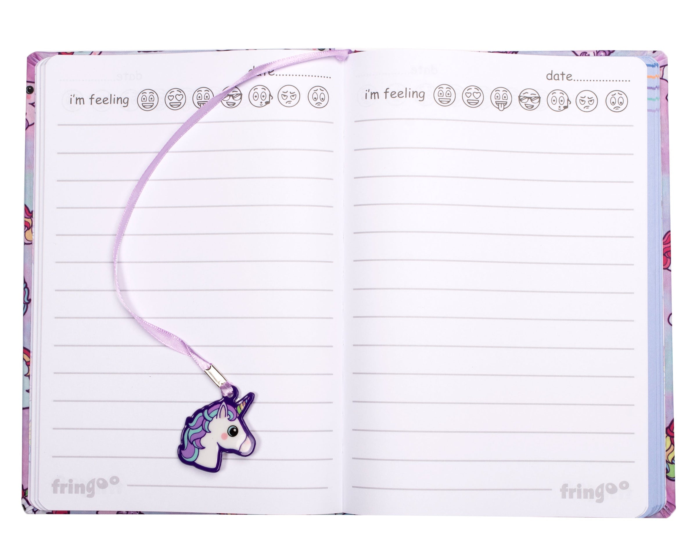 carnet – Pastel licorne