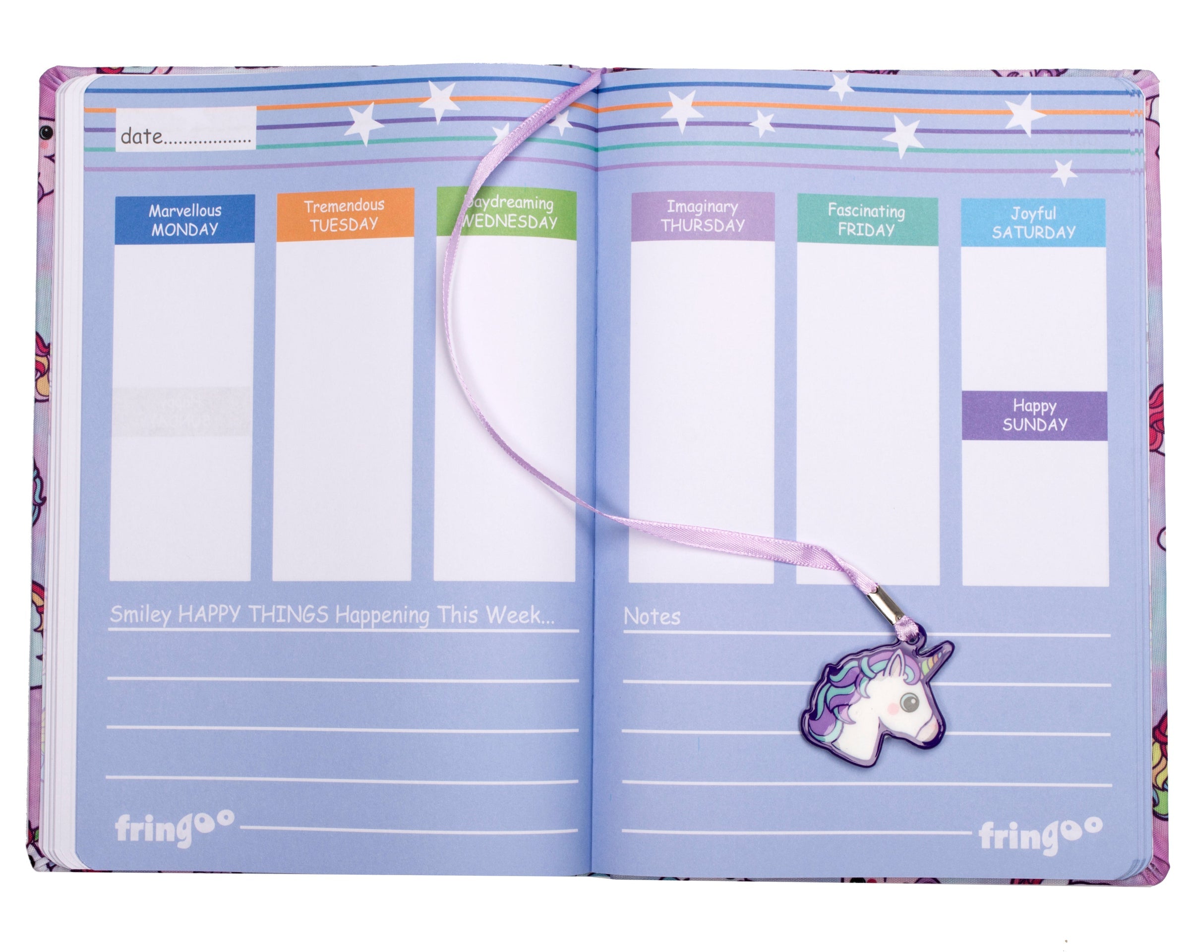 carnet – Pastel licorne