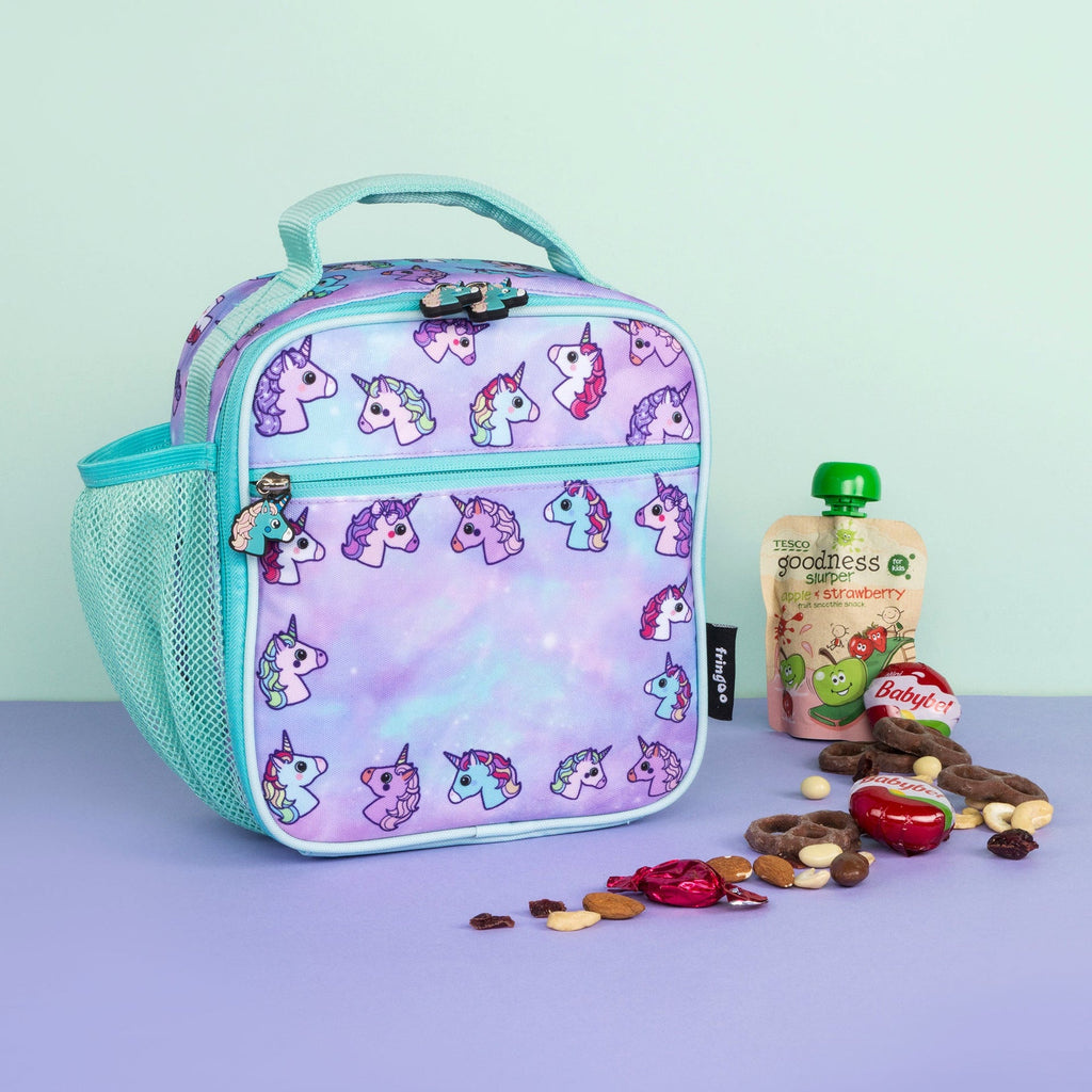 Sac repas – Pastel licorne