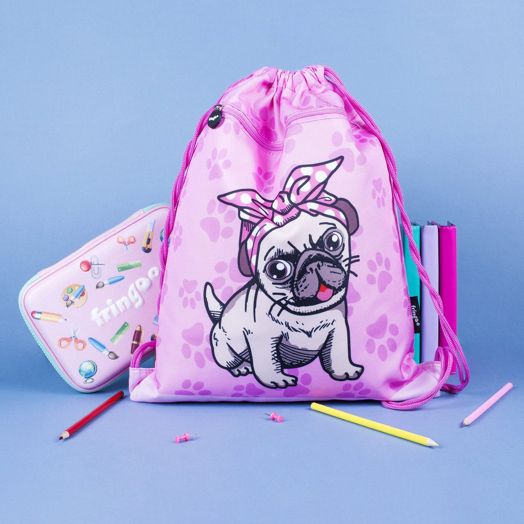 Sac à cordon – rose carlin