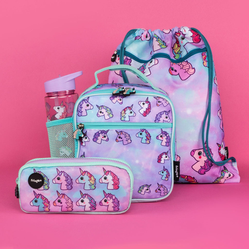 Sac repas – Pastel licorne
