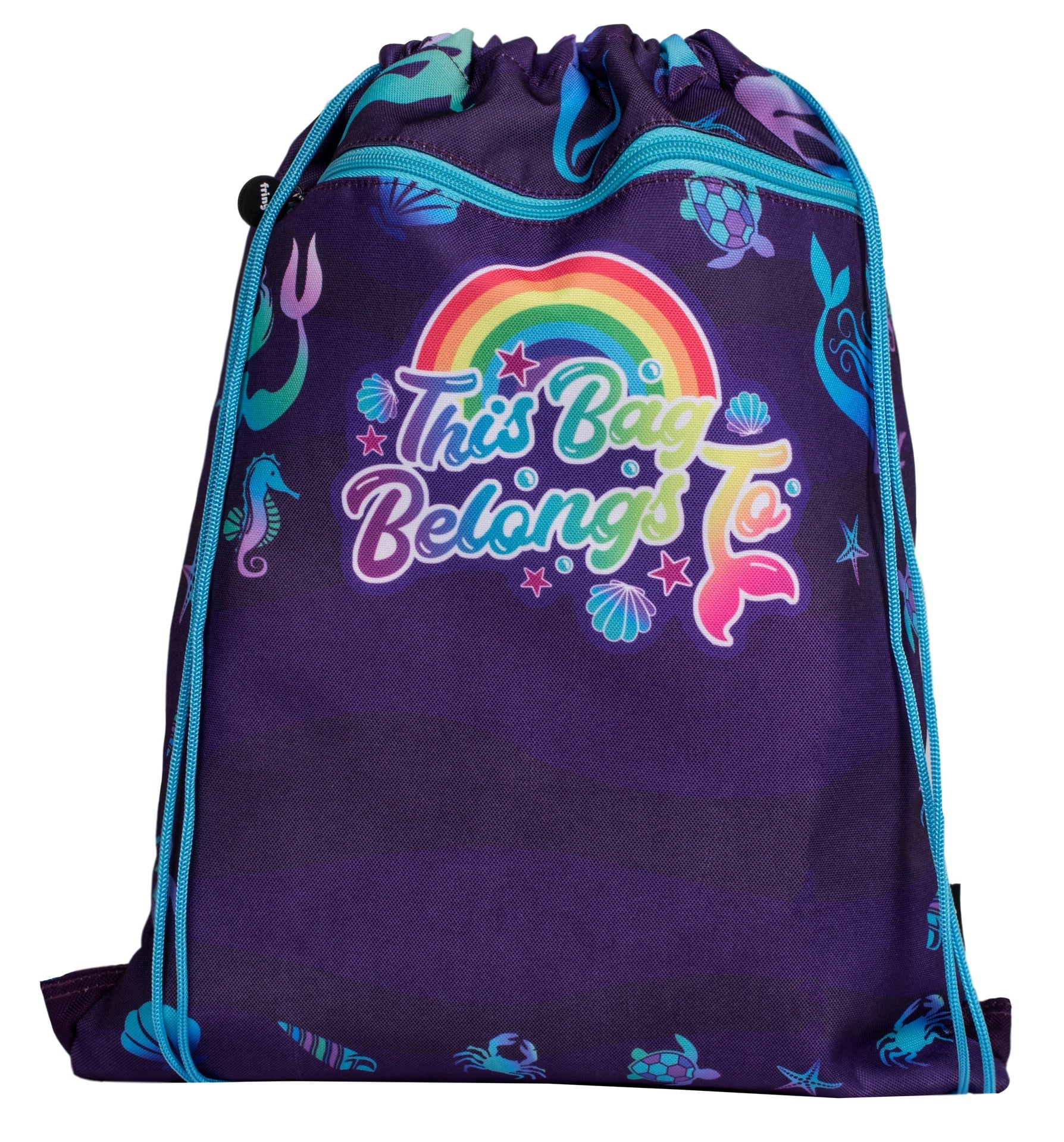 Sac à cordon – violet sirène