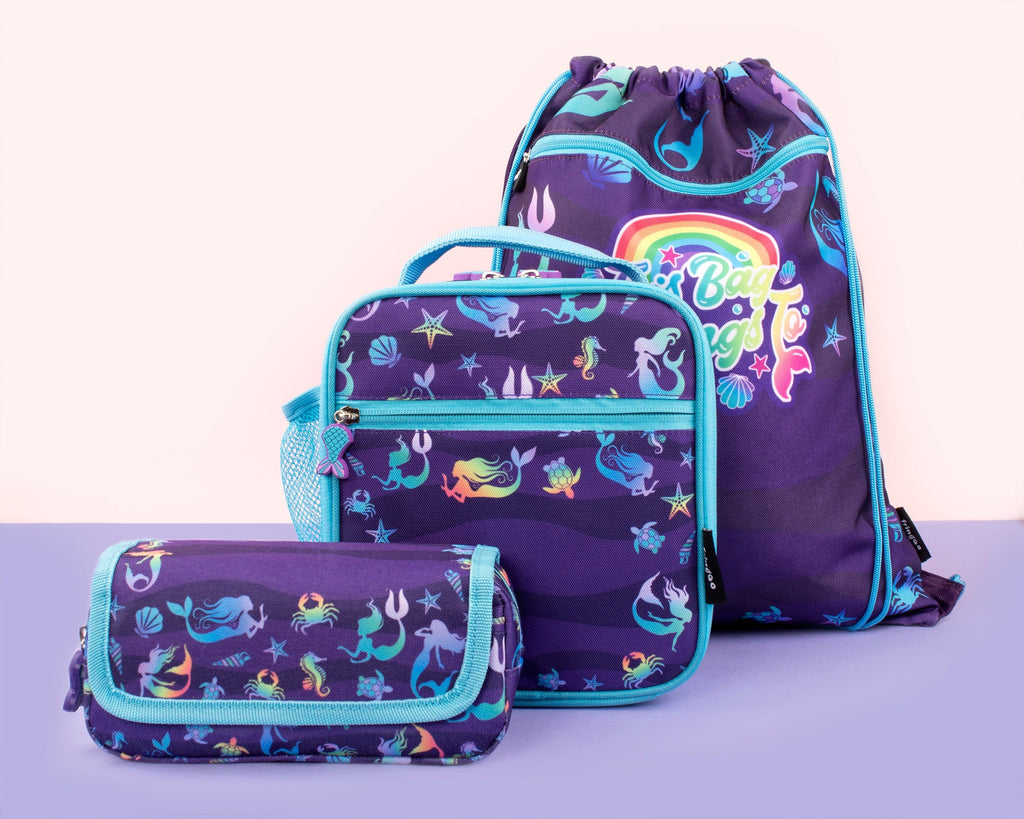 Sac à cordon – violet sirène