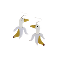 Duck Banana Earrings