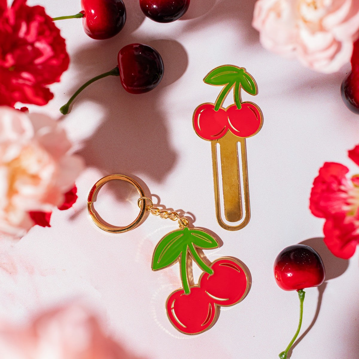 Porte-clés Cerises