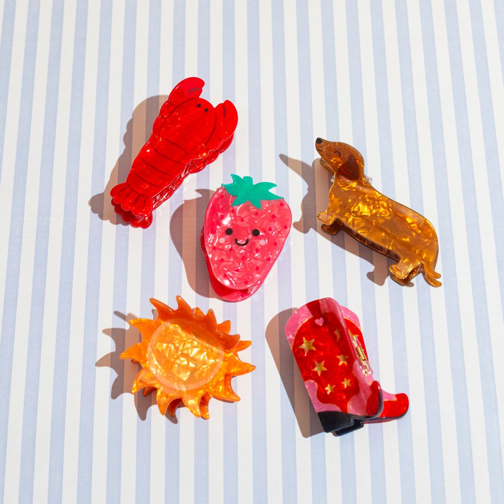 Pince à cheveux Fraise