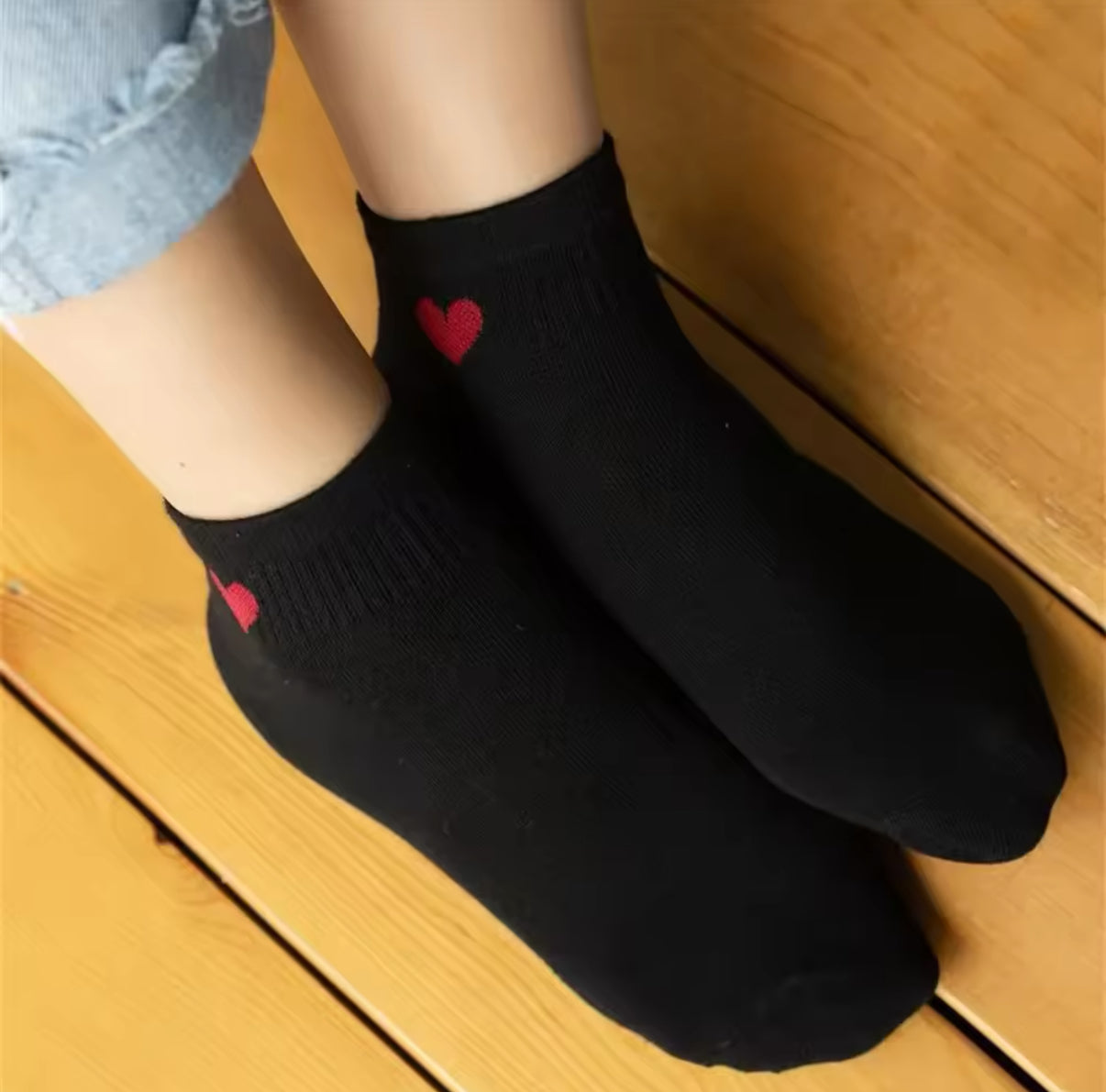 Chaussettes Courtes Cœur ❤️