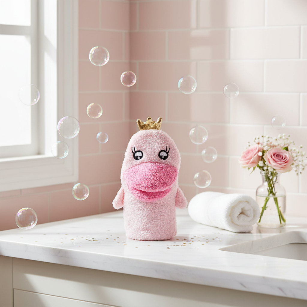Guanto da Bagno Anatra Principessa