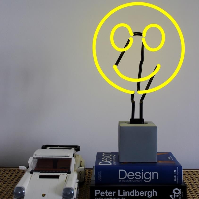Lampada al neon Smile