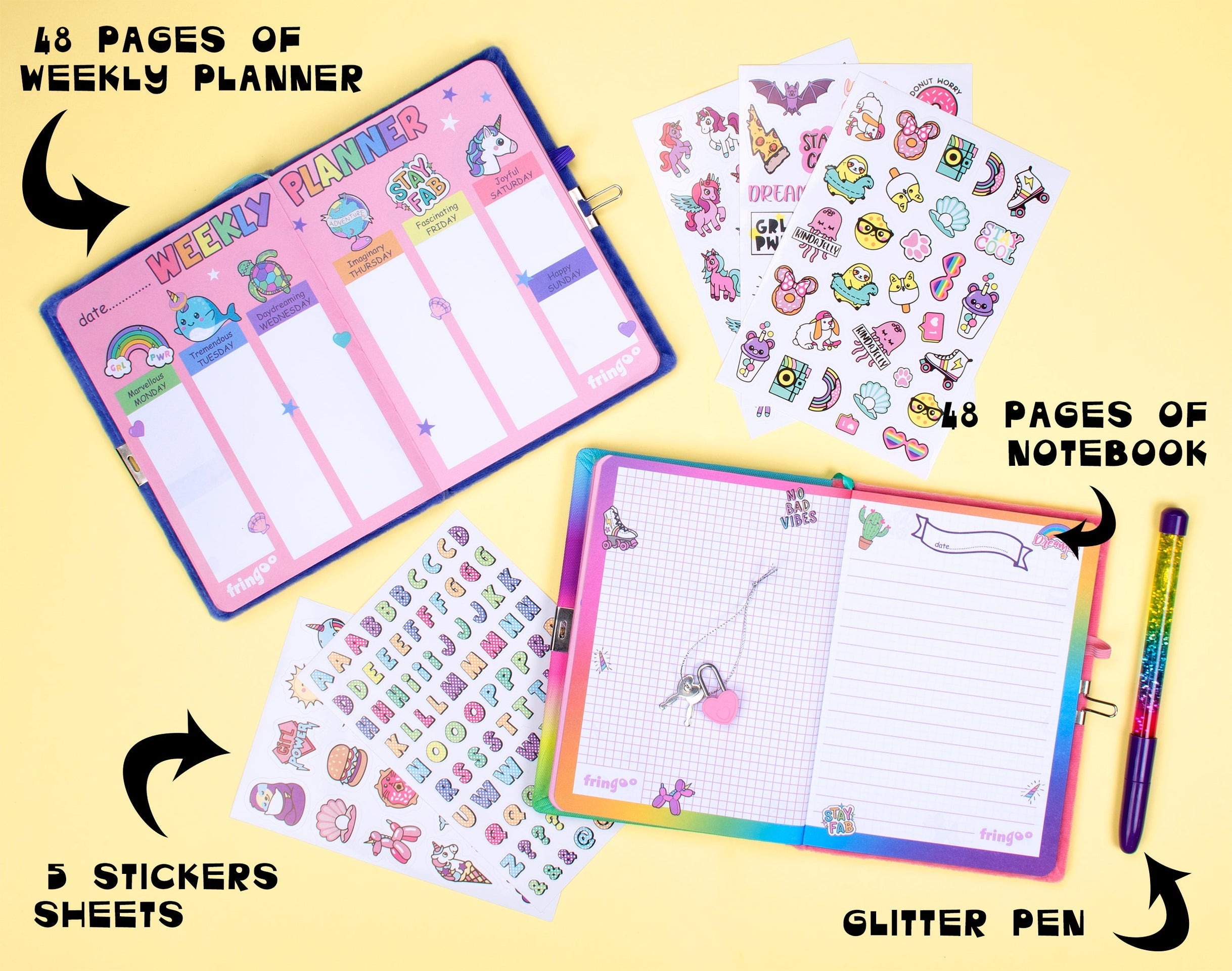 Carnet pailleté – Pure Magic