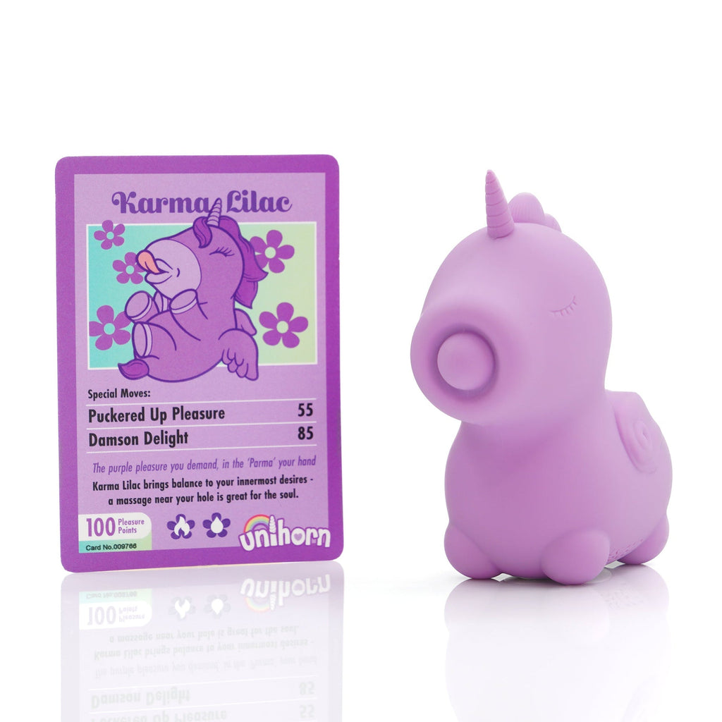 Karma Lilac Massaging Clitoral Vibrator