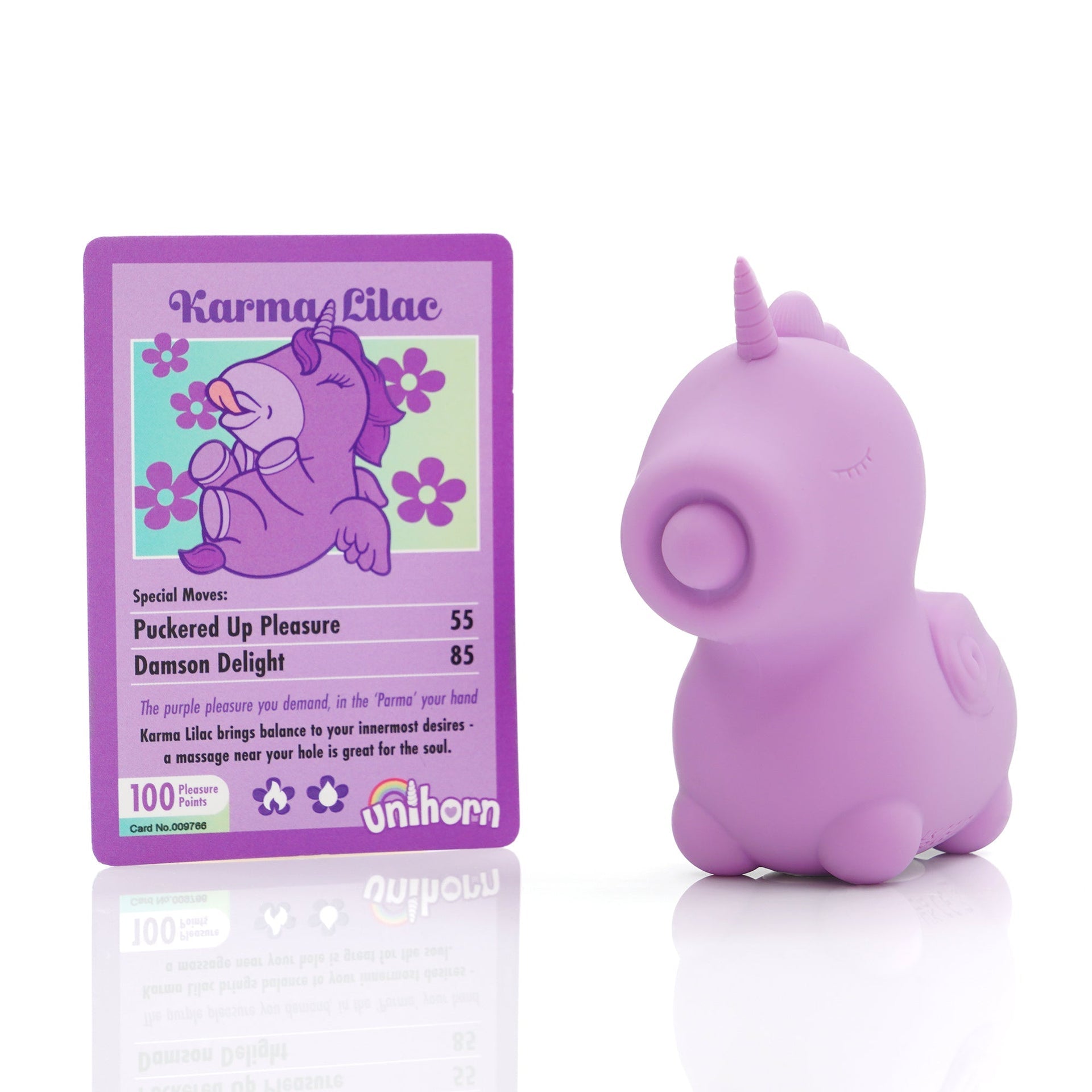 Karma Lilac Massaging Clitoral Vibrator