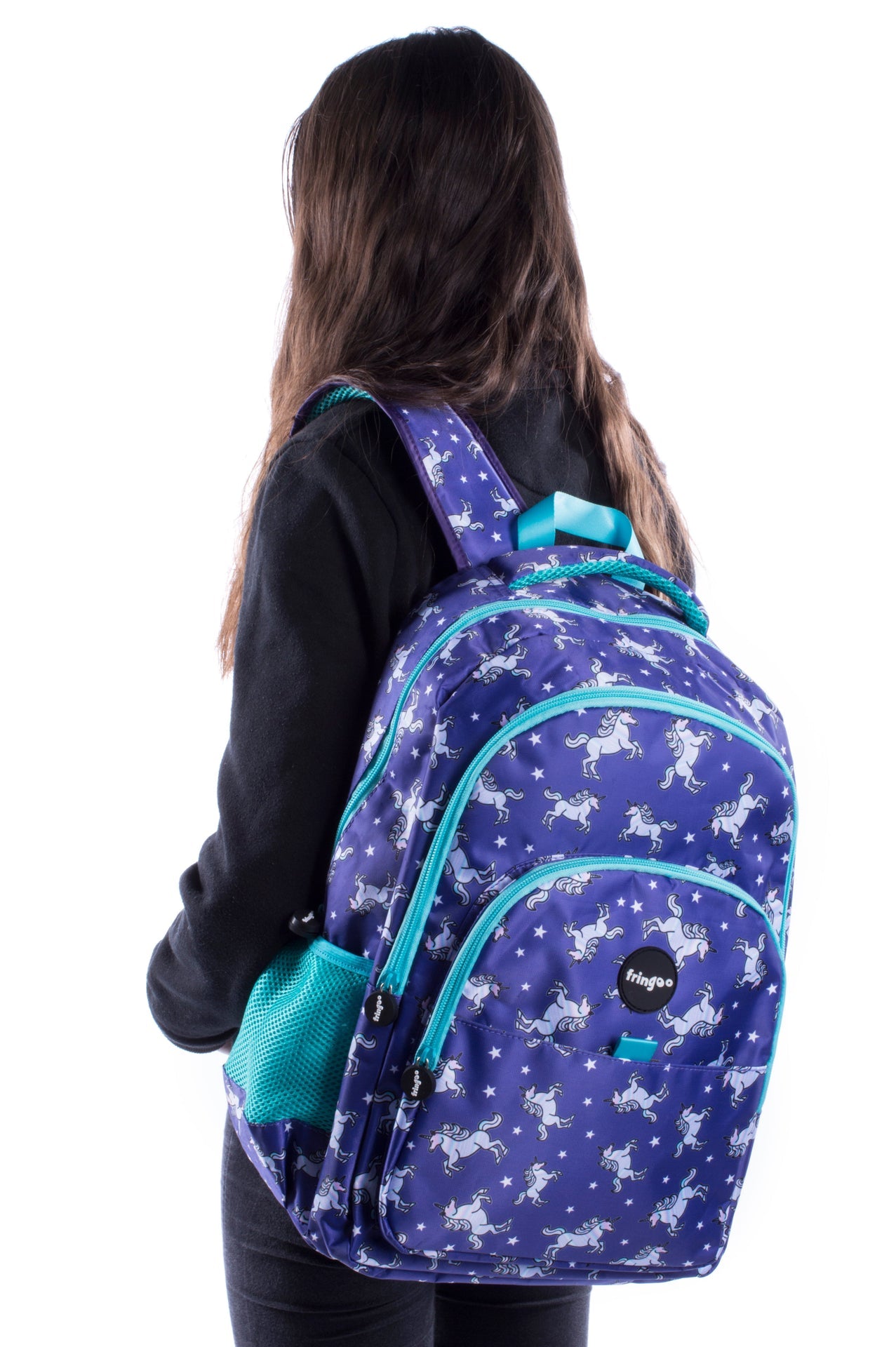 Sac à dos multicompartiment scolaire licorne Sky