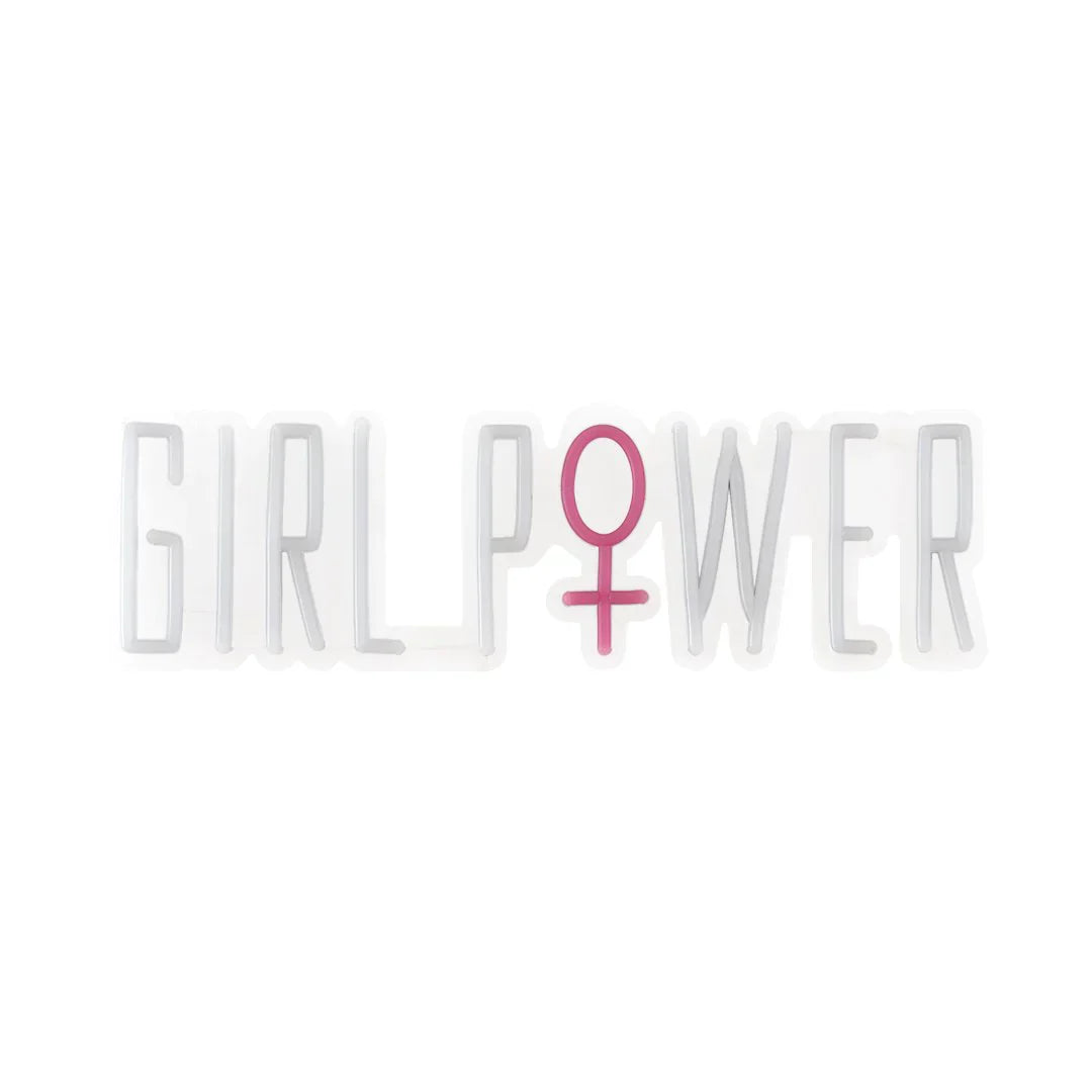 Insegna a Muro Neon Girl Power