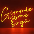 Néon Mural Gimmie Some Suga – visuel produit