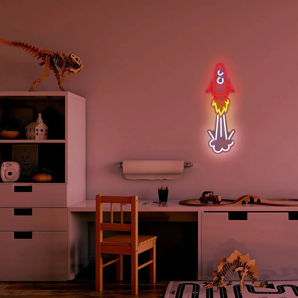 Insegna al neon da parete Rocket