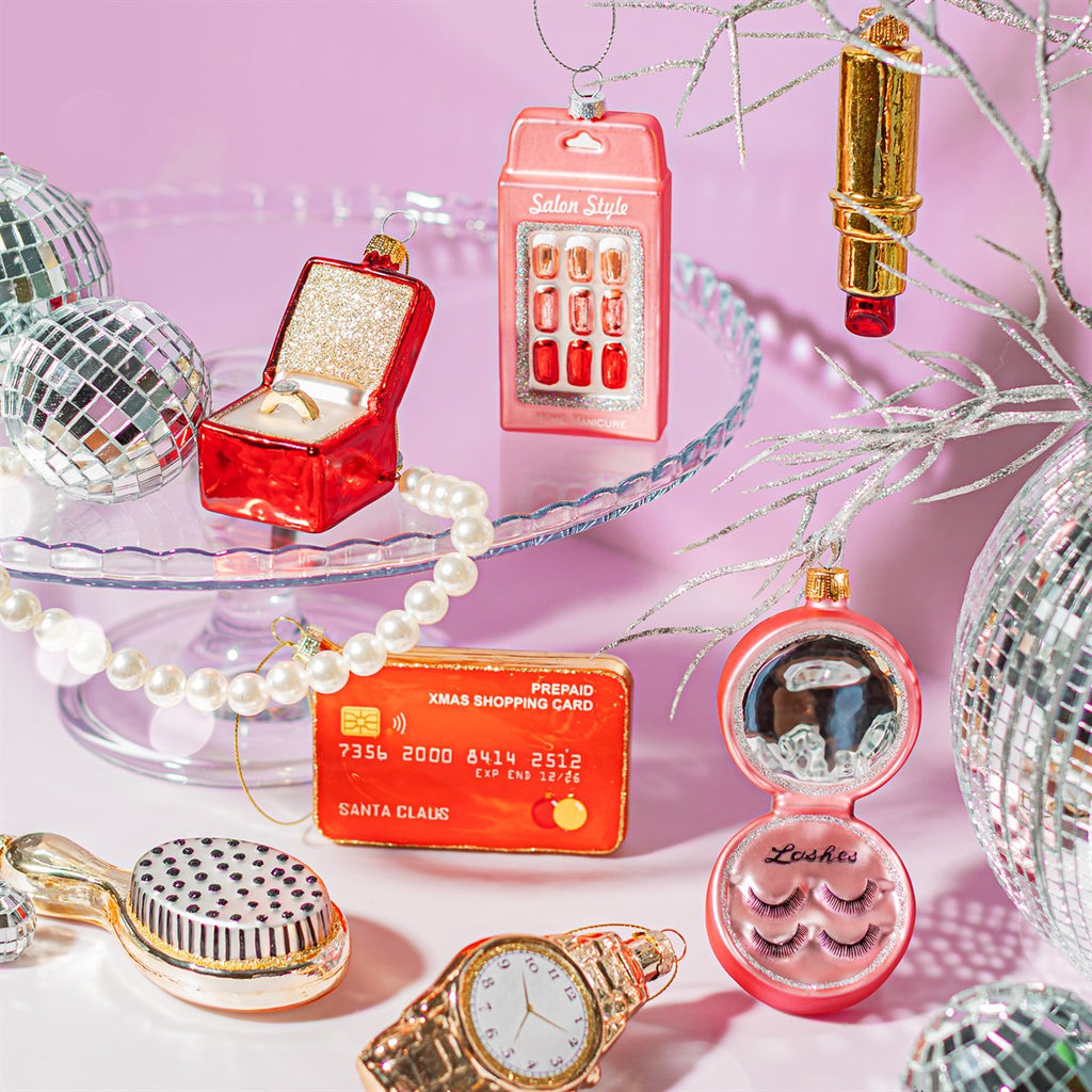 Lipstick Christmas Ball