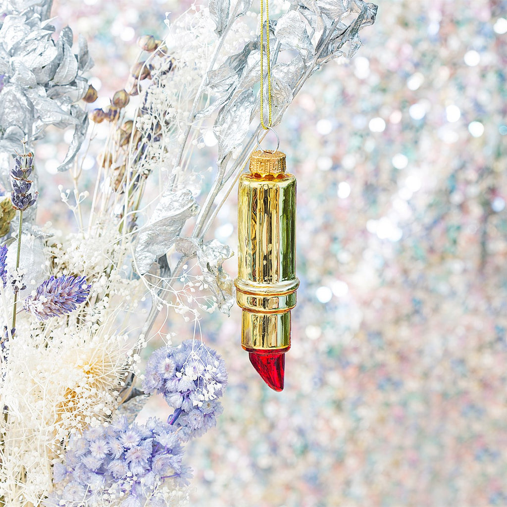 Lipstick Christmas Ball