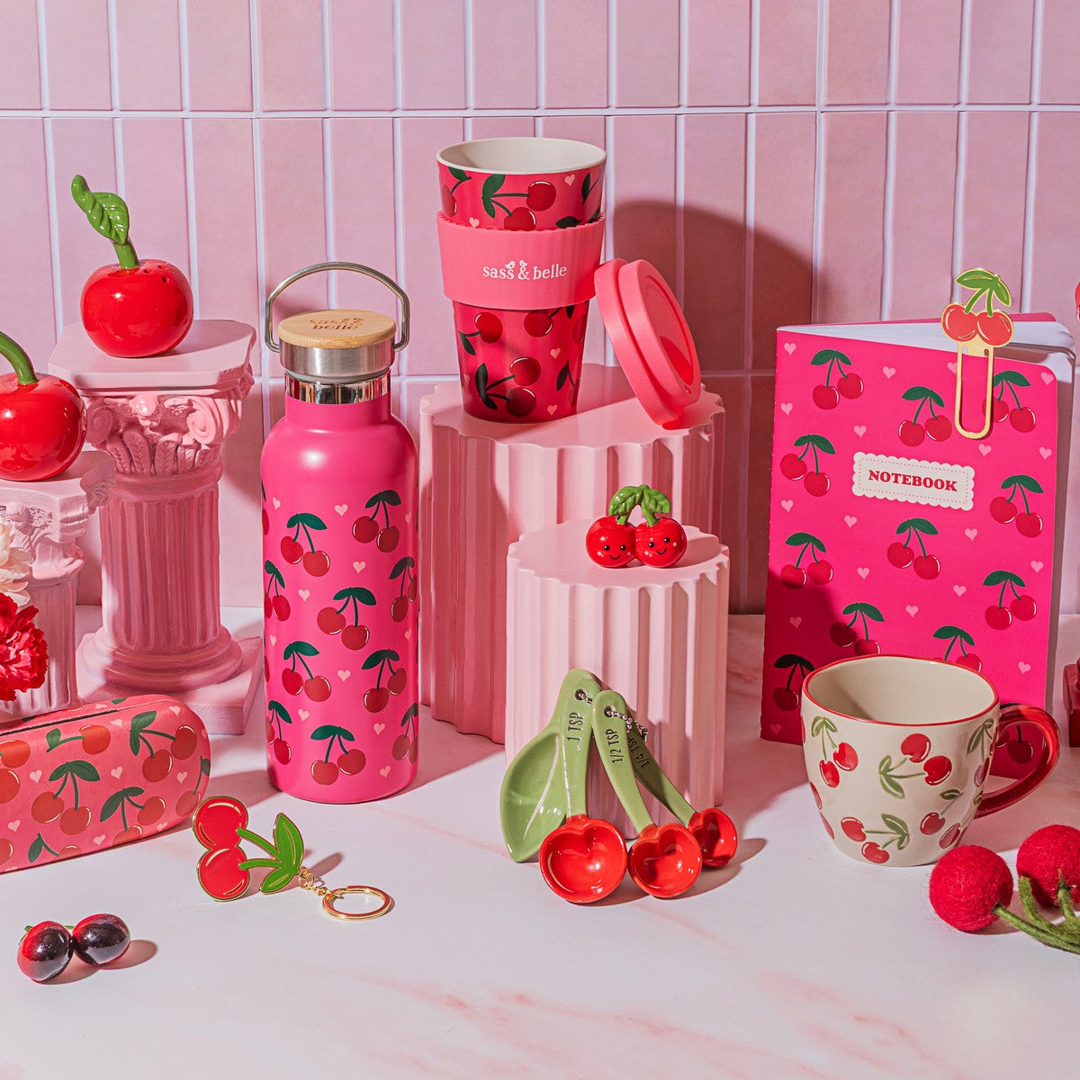 Porte-clés Cerises